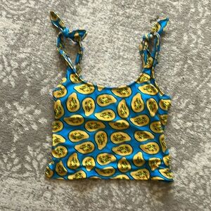 Kortni Jeane Papaya Top